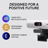 Logitech Brio 500, Webcam bianco/Nero