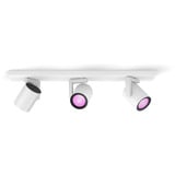 Philips Hue White & Color Ambiance Argenta 3er-Spot, Luce LED bianco
