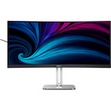 Philips Serie 5000 34B2U5600C/00 Monitor PC 86,4 cm (34") 3440 x 1440 Pixel Dual QHD LCD Grigio, Monitor LED grigio scuro/Argento, 86,4 cm (34"), 3440 x 1440 Pixel, Dual QHD, LCD, 4 ms, Grigio