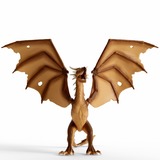 Schleich Harry Potter Ungaro Spinato, Gioco figura 6 anno/i, Magical Creatures, Marrone, Plastica