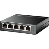 TP-Link TL-SG105MPE switch di rete L2 Gigabit Ethernet (10/100/1000) Supporto Power over Ethernet (PoE) Nero, Interruttore Nero, L2, Gigabit Ethernet (10/100/1000), Supporto Power over Ethernet (PoE)