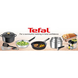 Tefal Set di padelle Generous Cook, 2 pezzi Nero
