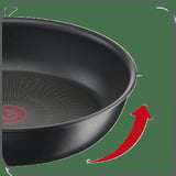 Tefal Set di padelle Generous Cook, 2 pezzi Nero