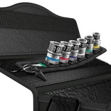 Wera 05003995001 Set di bussole, chiave combinata   Nero, Set di bussole, 1/2", Metrico, 6 testina/e, 10,13,15,16,17,19 mm