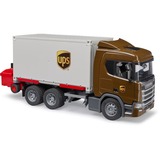 bruder Scania Super 560R camion logistico con carrello elevatore integrato, Veicolo modello 