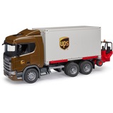 bruder Scania Super 560R camion logistico con carrello elevatore integrato, Veicolo modello 