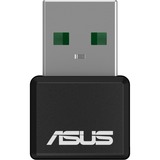 ASUS USB-AX55 Nano AX1800 WWAN 1800 Mbit/s, Adattatore Wi-Fi Cablato, USB, WWAN, 1800 Mbit/s