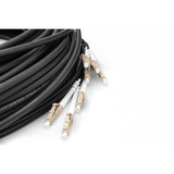 Digitus Cavo breakout universale in fibra ottica, duplex, connettore LC/UPC, multimodo OM4 Nero