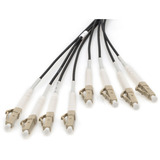Digitus Cavo breakout universale in fibra ottica, duplex, connettore LC/UPC, multimodo OM4 Nero