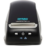 Dymo LabelWriter 550 Turbo stampante di etichette | Etichettatrice con stampa termica diretta ad alta velocità | Riconoscimento automatico delle etichette | con la connettività USB/LAN, Stampante per etichette Nero/grigio, 188 mm, 127 mm, 140 mm, Scatola