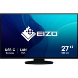 EIZO FlexScan EV2795-BK Monitor PC 68,6 cm (27") 2560 x 1440 Pixel Quad HD LCD Nero, Monitor LED Nero, 68,6 cm (27"), 2560 x 1440 Pixel, Quad HD, LCD, 5 ms, Nero