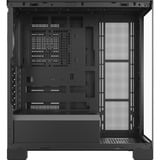 FSP M540-BA Midi Tower Nero, Chassis Tower Nero, Midi Tower, PC, Nero, ATX, micro ATX, Mini-ITX, Vetro, SPCC, Gaming
