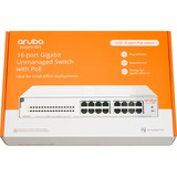 Hewlett Packard Enterprise Switch Instant On di rete 16 porte Gigabit CL4 PoE 124 W 1430, Interruttore 
