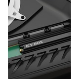 ICY BOX IB-M2HS-PS5 Dissipatore, Dissipatore di calore Nero, Dissipatore, PlayStation 5, Nero, Alluminio, Silicone, Sony, PlayStation 5