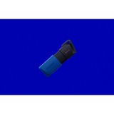 Kingston DataTraveler 64GB USB3.2 Gen 1 Exodia M (Nero + Blu), Chiavetta USB blu/Nero, 64 GB, USB tipo A, 3.2 Gen 1 (3.1 Gen 1), Lamina di scorrimento, 10 g, Nero, Blu