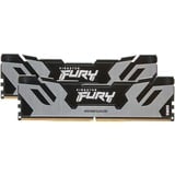Kingston FURY FURY 32GB 7200MT/s DDR5 CL38 DIMM (Kit da 2) Renegade Silver XMP, Memoria Nero/Argento, 32 GB, 2 x 16 GB, DDR5, 288-pin DIMM