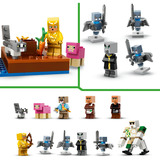 LEGO Minecraft Attacco del mago al villaggio, Giochi di costruzione 
