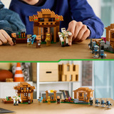 LEGO Minecraft Attacco del mago al villaggio, Giochi di costruzione 