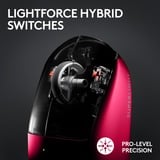 Logitech PRO X SUPERLIGHT 2, Mouse da gioco Magenta