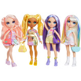 MGA Entertainment Rainbow High My Fashion Style Fashion Dolls- Sunny, Bambola Rainbow High My Fashion Style Fashion Dolls- Sunny, Bambola alla moda, Femmina, 4 anno/i, Bambino/Bambina, 280 mm, Multicolore