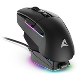 Sharkoon SKILLER SGM50W, Mouse da gioco Nero