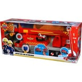 Simba Sam il Pompiere gru di salvataggio 2 in 1,  veicolo da gioco rosso/Giallo