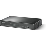 TP-Link TL-SF1008LP switch di rete Non gestito Fast Ethernet (10/100) Supporto Power over Ethernet (PoE) Nero, Interruttore Non gestito, Fast Ethernet (10/100), Full duplex, Supporto Power over Ethernet (PoE), Montabile a parete