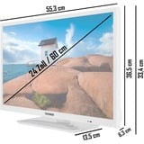 Telefunken XH24SN550MV-W, Televisore LED bianco