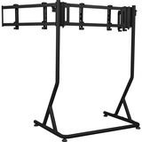 Thermaltake Triple Monitor Stand Pro Black, Base per monitor Nero