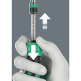Wera Kraftform Kompakt 25 RA-R con borsa, Set di bit Nero/Verde