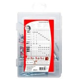 fischer Aiuti pratici, trasloco & ingresso, Tassello grigio chiaro/Rosso
