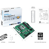ASUS PRO B860M-C-CSM, Scheda madre Intel, LGA 1851 (Socket V1), Intel Core Ultra (Series 2), LGA 1851, DDR5-SDRAM, 256 GB