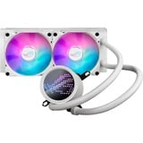 ASUS ROG Ryuo III 240 ARGB White Edition Processore Kit di raffreddamento a liquido 12 cm Bianco, Raffreddamento ad acqua bianco, Kit di raffreddamento a liquido, 12 cm, 2200 Giri/min, Bianco