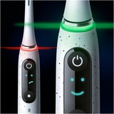 Braun iO Series 10 Adulto Spazzolino rotante-oscillante Bianco, Spazzolino da denti elettrico bianco, Adulto, Spazzolino rotante-oscillante, Cura quotidiana, Pulito profondo, Cura gum, Sensibile, Sbiancante, Bianco, 2 min, Bianco