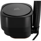 Corsair NAUTILUS 360 RS ARGB, Raffreddamento ad acqua Nero