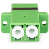 Digitus Accoppiatore fibra ottica, duplex, LC/APC > presa LC/APC, Single Mode OS2, Frizione verde