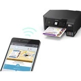 Epson EcoTank ET-2870 stampante multifunzione a serbatoio Nero, Ad inchiostro, Stampa a colori, 5760 x 1440 DPI, A4, Stampa diretta, Nero
