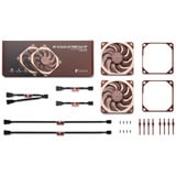 Noctua NF-A12x25 G2 PWM Sx2-PP, Ventola marrone/Beige
