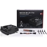 Noctua NH-L9I-17XX CH.BK sistema di raffreddamento per computer Processore Ventilatore 9,2 cm Nero, raffreddamento CPU  Nero, Ventilatore, 9,2 cm, 600 Giri/min, 2500 Giri/min, 23,6 son, 57,5 m³/h
