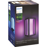 Philips Hue White & Color Ambiance Impress Applique da esterno, Luce LED Nero