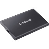 Samsung Portable SSD T7 500 GB USB tipo-C 3.2 Gen 2 (3.1 Gen 2) Grigio, Disco a stato solido grigio, 500 GB, USB tipo-C, 3.2 Gen 2 (3.1 Gen 2), 1050 MB/s, Protezione della password, Grigio