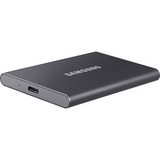 Samsung Portable SSD T7 500 GB USB tipo-C 3.2 Gen 2 (3.1 Gen 2) Grigio, Disco a stato solido grigio, 500 GB, USB tipo-C, 3.2 Gen 2 (3.1 Gen 2), 1050 MB/s, Protezione della password, Grigio