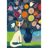 Schmidt Spiele Rosina Wachtmeister: Gatto bianco, Puzzle 