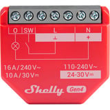 Shelly 1PM Gen4, Relè rosso