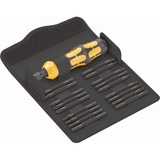 Wera Kraftform Kompakt 900 Imperial Set 1, con cacciavite a percussione, Set di bit Nero/Giallo