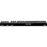 be quiet! Dark Mount Silent Linear FR ISO tastiera Gaming USB AZERTY Francese Nero, Tastiera da gioco Nero, Cablato, USB, Interruttore a chiave meccanica, AZERTY, LED RGB, Nero