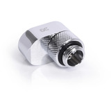 Alphacool Gocciolatoio 16mm raccordo girevole G1/4 maschio a G1/4 femmina, Connessione cromo