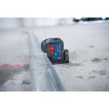 Bosch GPL 3 G Professional Livella da puntamento 30 m 500-540 nm (< 10mW), Punto laser blu/Nero, 30 m, 0,35 mm/m, 4°, 4 s, Orizzontale/Verticale, Verde