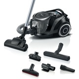 Bosch Serie 6 BGC41XSIL aspirapolvere a traino 2,4 L A cilindro Secco 700 W Senza sacchetto Nero, 700 W, A cilindro, Secco, Senza sacchetto, 2,4 L, Filtro per allergia