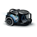 Bosch Serie 6 BGC41XSIL aspirapolvere a traino 2,4 L A cilindro Secco 700 W Senza sacchetto Nero, 700 W, A cilindro, Secco, Senza sacchetto, 2,4 L, Filtro per allergia
